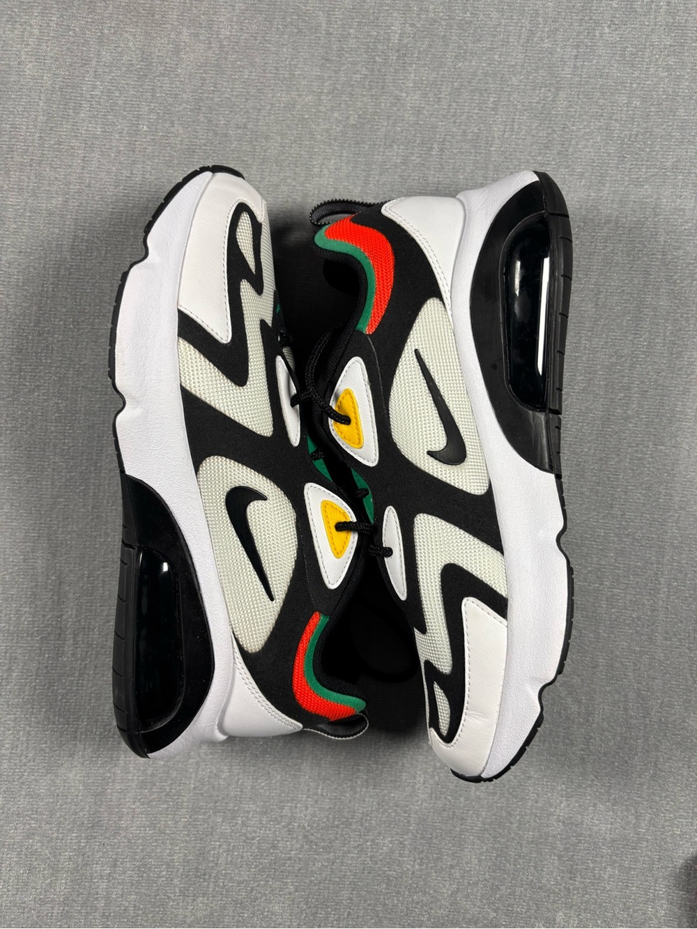 Nike Air Max 200 men trainers in black and multi-colour #sneakers